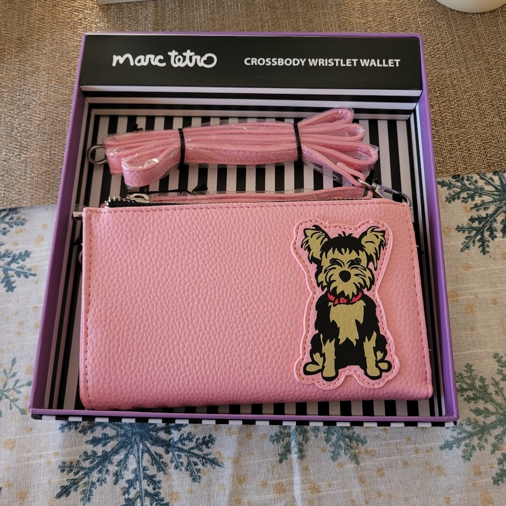 Marc Tetro Crossbody wristlet wallet